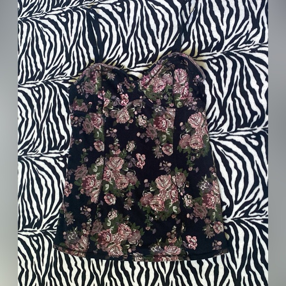 Talula Tops - 5/$25 Flower whimsical goth gothic bustier